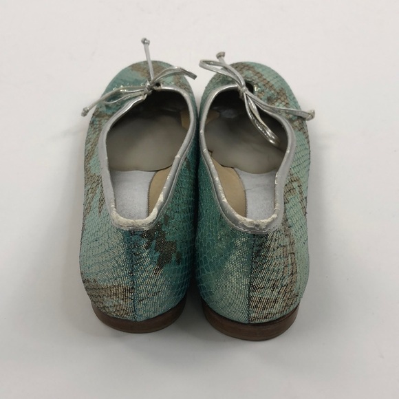 Kate Spade Sequin Bow Toe Ballet Flats - Picture 4 of 6